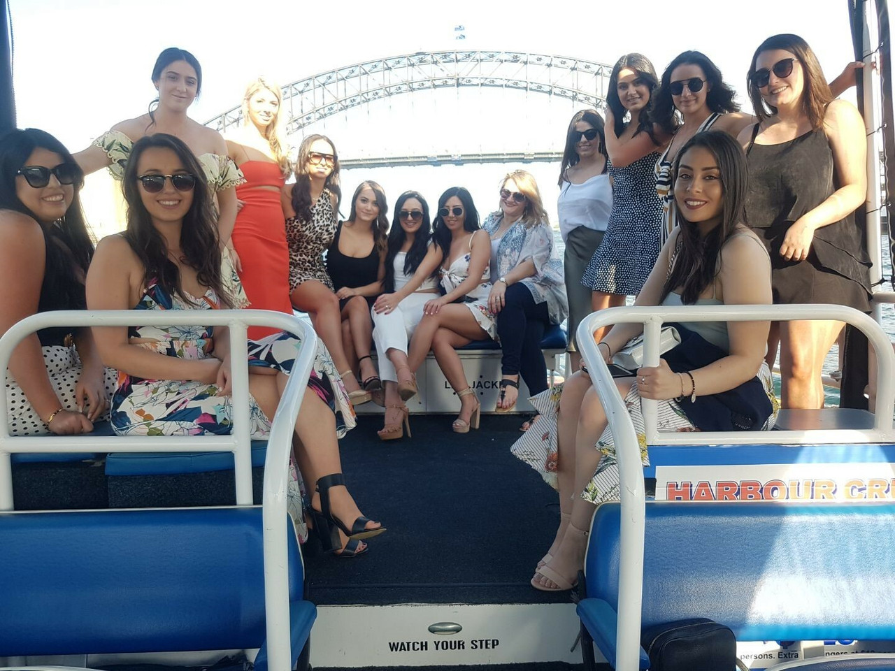 Hens Party On Boat